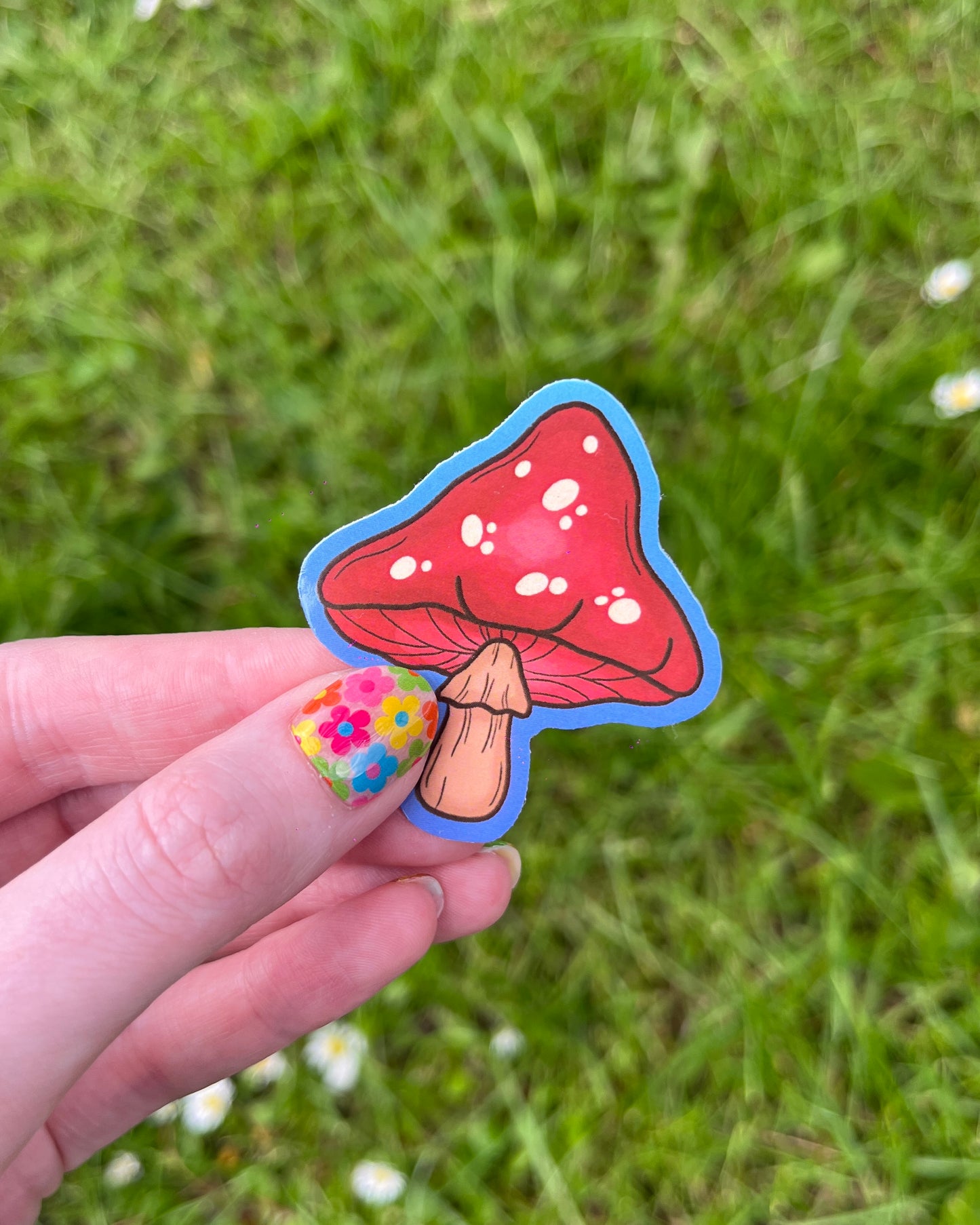 Mushroom Vinyl Sticker