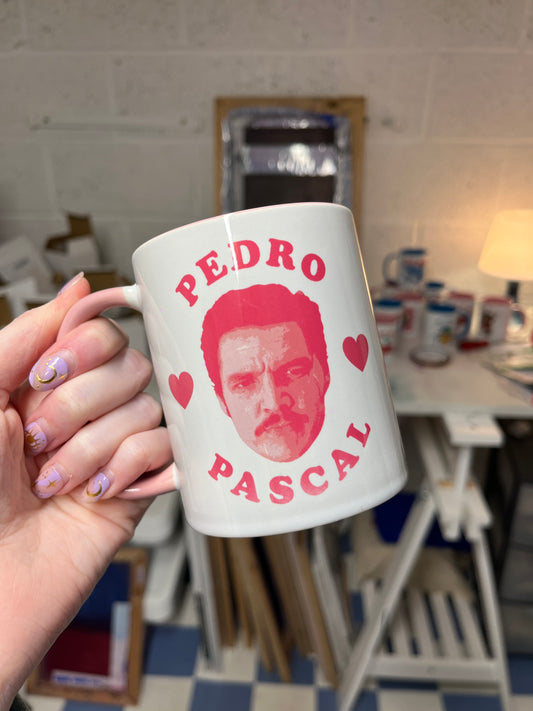 Pedro Pascal Ceramic Mug