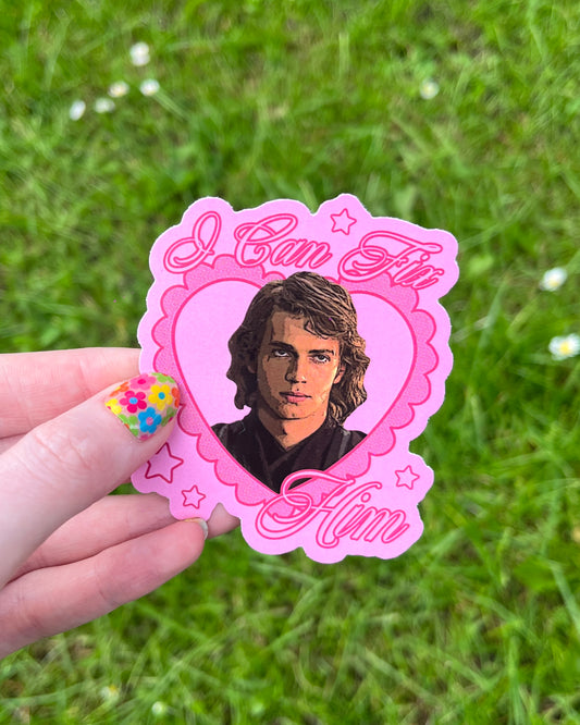 Anakin Skywalker Vinyl Sticker