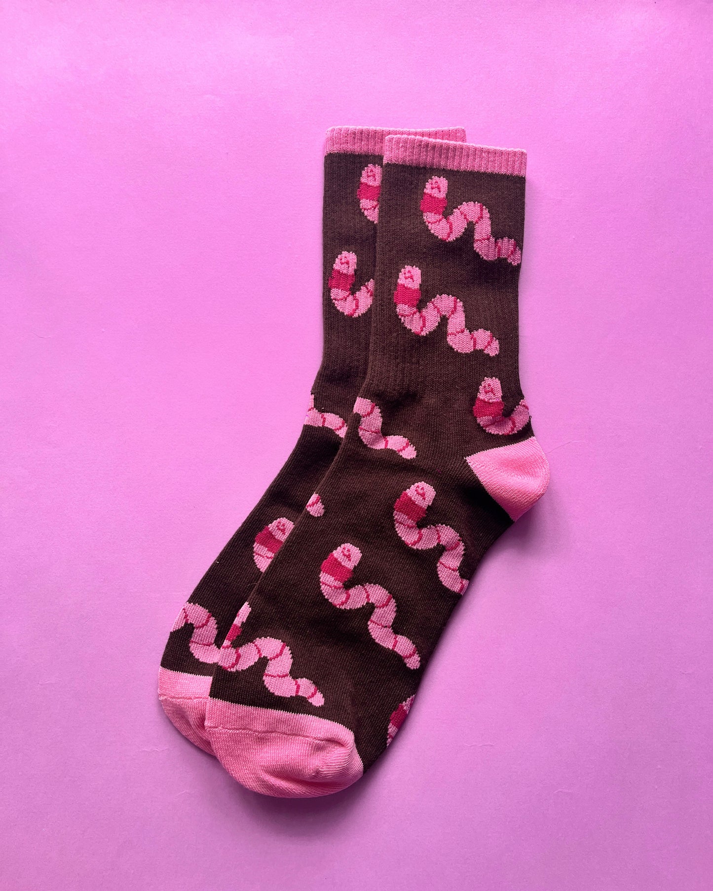 Silly Worm Socks