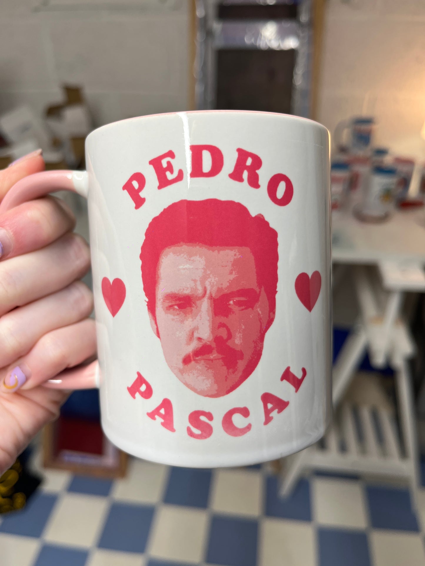 Pedro Pascal Ceramic Mug