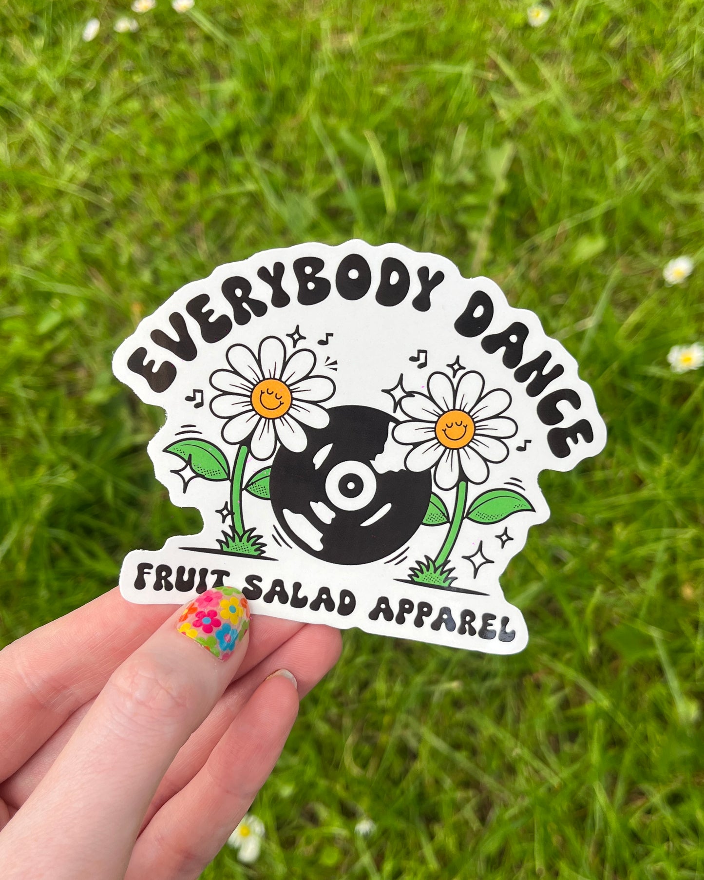 Everybody Dance Vinyl Sticker