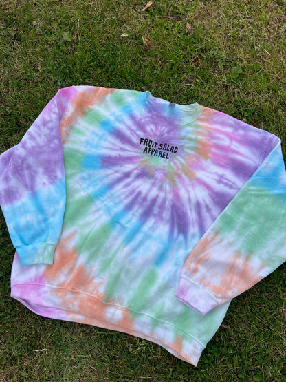 Tie Dye Unisex Mushroom Sweatshirt