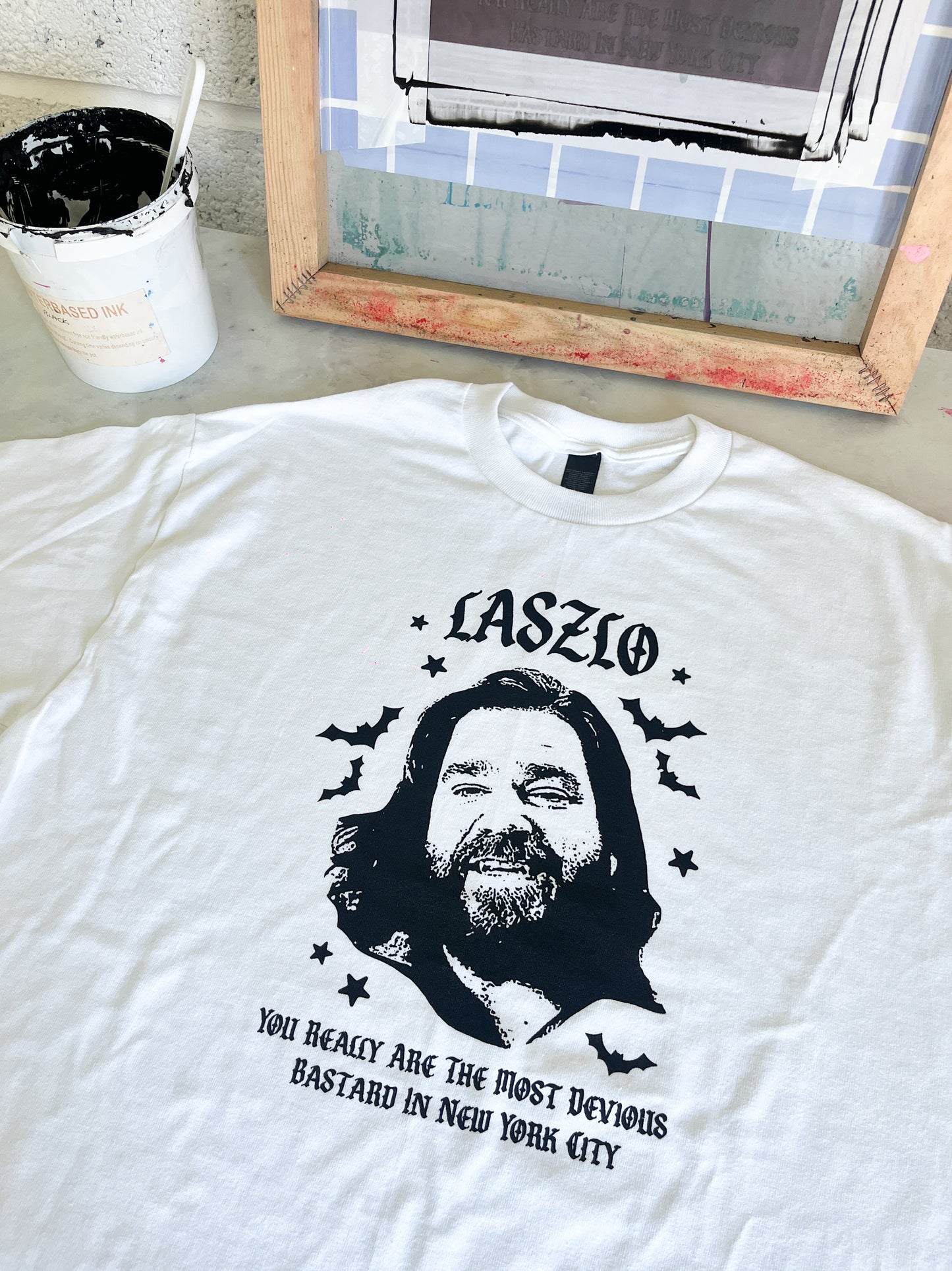 Laszlo WWDITS Unisex White T-Shirt